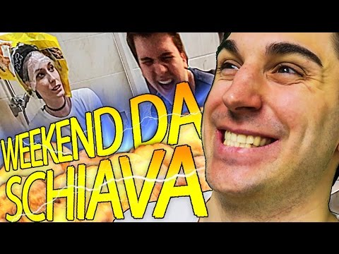 FINALMENTE IL WEEKEND DA SCHIAVA!! SABRINA OBBLIGATA AL PEGGIO!