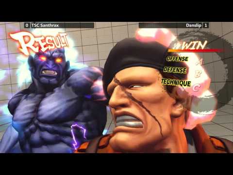USF4 @ NLBC #147 - TSC Santhrax vs Danslip [720p/60fps]