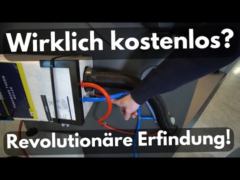GERMAN (23) invents FREE always HOT WATER! Easy installation in the camper without boiler!