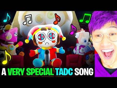 A VERY SPECIAL DIGITAL CIRCUS SONG! *SECRET AMAZING DIGITAL CIRCUS MUSIC VIDEO!* (LANKYBOX REACTION)