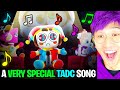 A VERY SPECIAL DIGITAL CIRCUS SONG! *SECRET AMAZING DIGITAL CIRCUS MUSIC VIDEO!* (LANKYBOX REACTION)