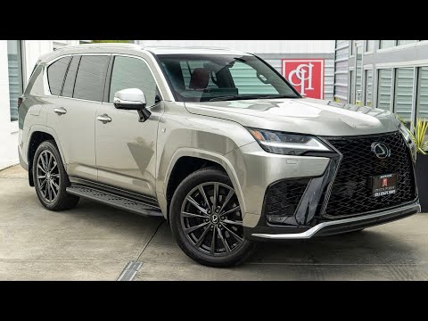 2022 Lexus LX 600 F Sport Handling 4WD Review