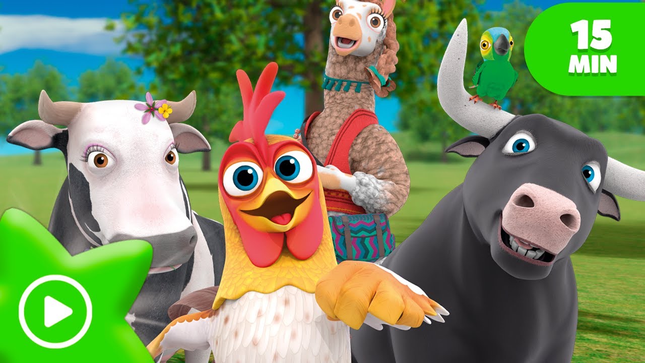 A FAZENDA DO ZENON 👨🏻‍🌾As Melhores Aventuras | Desenhos Para Crianças | O Reino Series