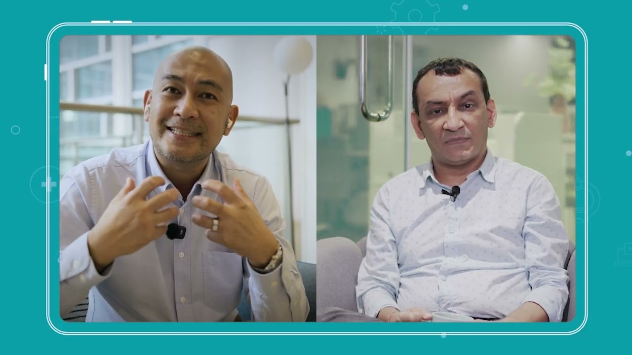 Taffy Ledesma (left) and Praful Akali