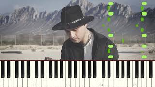 "Floating" - Jorge Mendez | (TUTORIAL) Learn how to play easy beautiful piano music