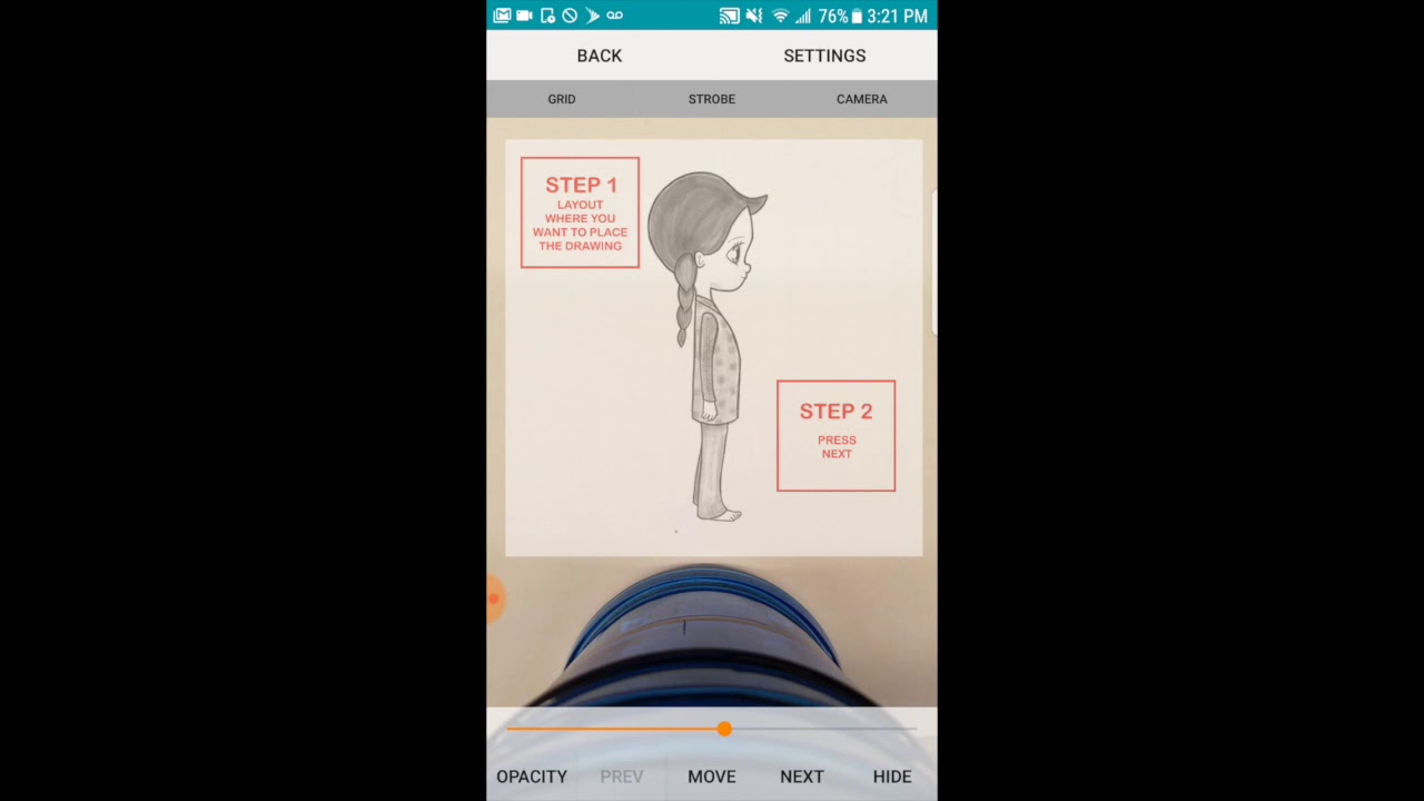 Da Vinci Eye Android - Lessons Mode