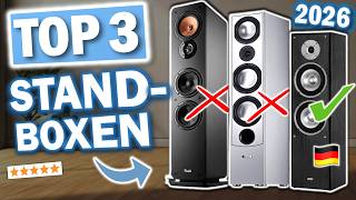 TOP 3 STANDLAUTSPRECHER 2026 | Welche Stand-Lautsprecher passen zu dir?