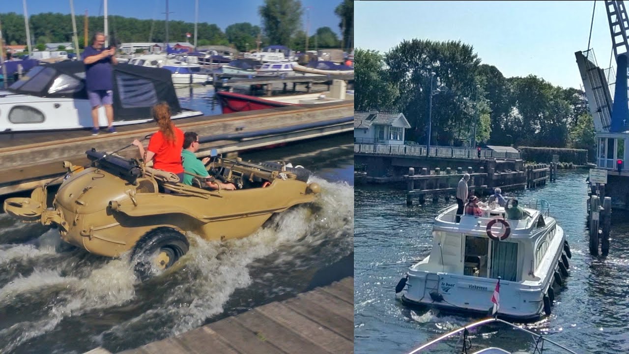 Schipper huurboot maakt er een potje van op De Vecht