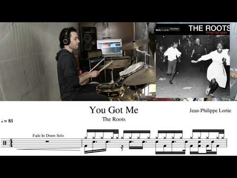 The Roots - You Got Me ft. Erykah Badu (Drum cover + Transcription)