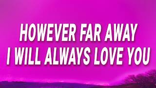 Download lagu Adele - However far away I will always love you (Lovesong) (Lyrics) mp3