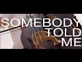Somebody told me - The Killers (acoustic cover by ...