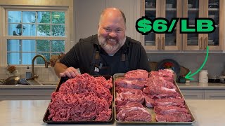 How To Break Down A 24 Pound Chuck Roll