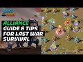 Complete Alliance Guide & Tips for Beginners | Last War Survival