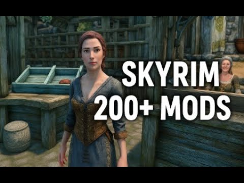 Exploring Skyrim with 200+ Mods: Riften & Whiterun Reimagined in 2025 #skyrim #mods #overhaul