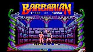 [Amstrad CPC] Barbarian (Palace Software) Dungeon - Longplay
