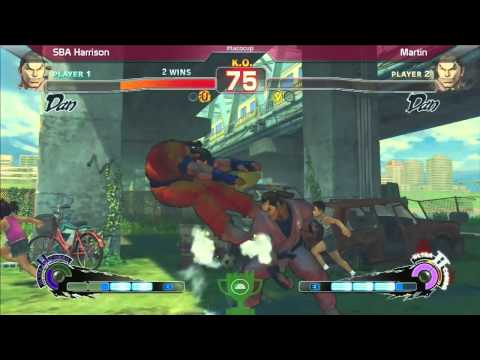 SSF4: Martin(Dan) vs SBA Harrison(Dan) - Best Dan - Taco Cup