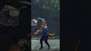 モンハンライズ 玉藻の前 重ね着コスプレ #Shorts