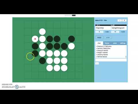 20200404 29th Singapore Othello Open Round 1 mrgrumpy vs wangzhongyuan