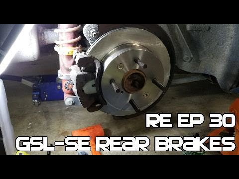 RX-7 GSL-SE Rear Brakes - RE EP 30