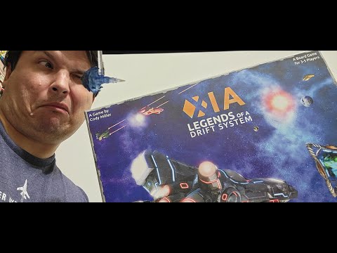 Let's play XIA!!! Solo play through board game with Embers expansion.