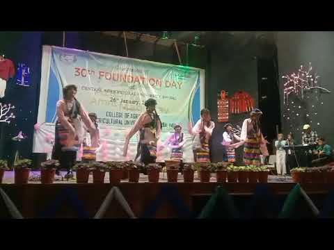 Sikkimese Traditional Dance || 30th Foundation Day|| CAU, Imphal, 2023