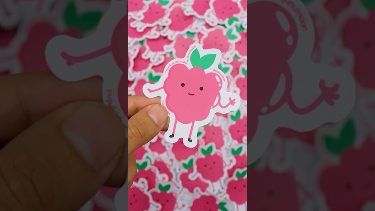 ¡Stickers personalizados para tu marca! 🍇  #stickers #stickerspersonalizados #calcomanias