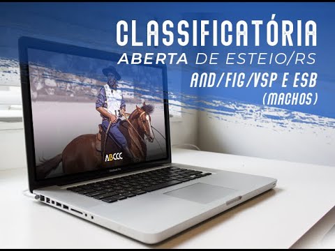 Classificatória Aberta de Esteio - Andaduras/Figura/VSP-Esbarradas (Machos)