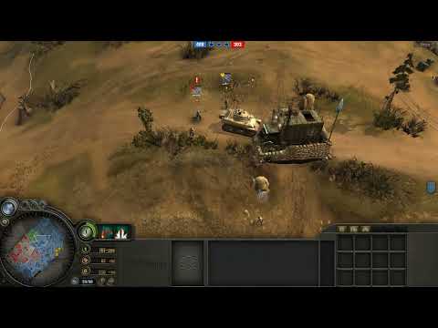 Company Of Heroes 1 2v2 British Army Gameplay COH 1 Long Gameplay
