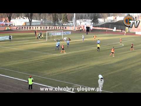 12.04.2013 skrót meczu Chrobry Głogów - Jarota Jarocin 1-1