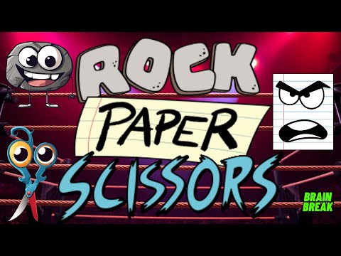 ROCK PAPER SCISSORS GAME #3 | EXERCISE BRAIN BREAK FOR KIDS | KIDS VIDEOS FOR KIDS