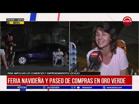 Feria navideña y paseo de compras en Oro Verde