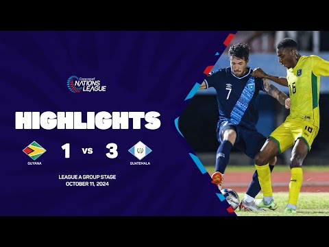 Guyana 1-3 Guatemala 