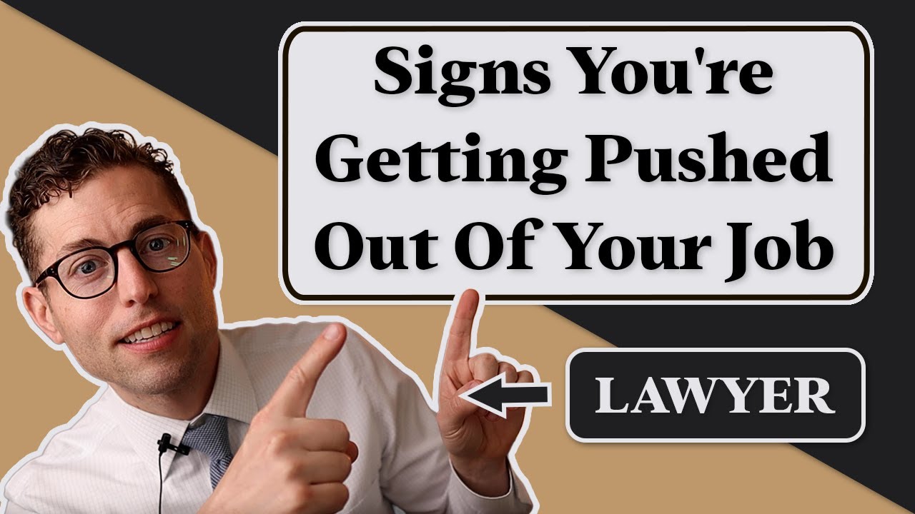 5 Signs You're Being Pushed Out of Your Job