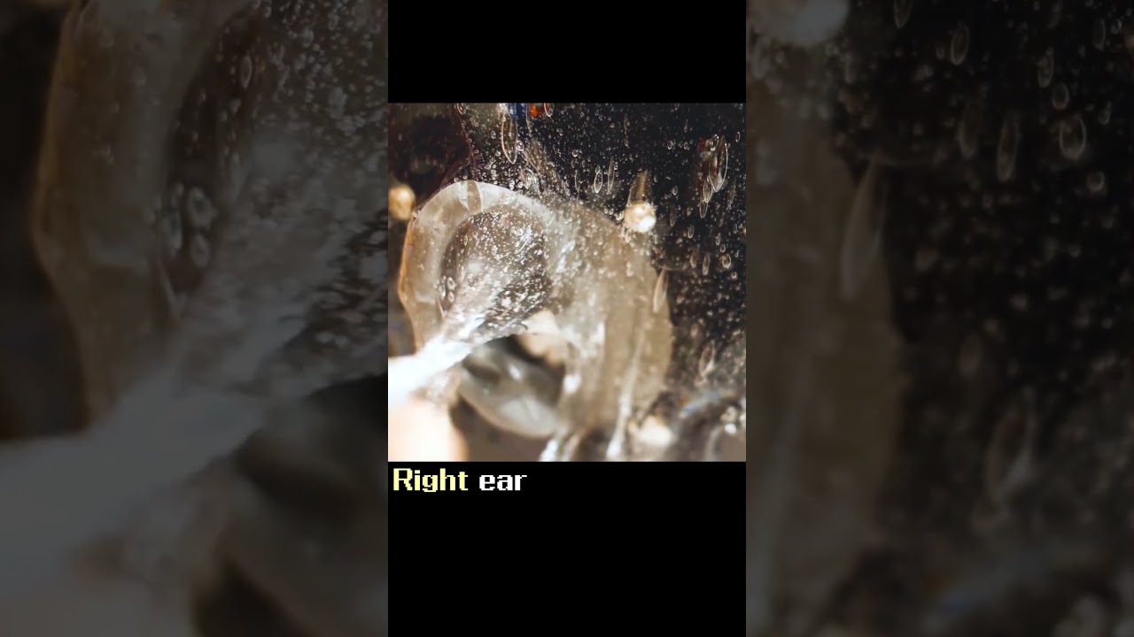 【ASMR】耳にまとわりついた「ぷよぷよボールスライム」を剥がす快感【Orbeez slime / #shorts】