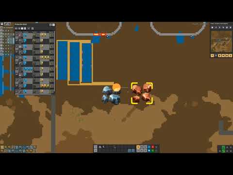 Factorio 1.0 - Bob - Angel - Megabase - EP9 - Ore sorting - Iron plates smelting