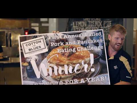 Cotton Blues 2019 Pulled Pork and Pancake Eating Contest