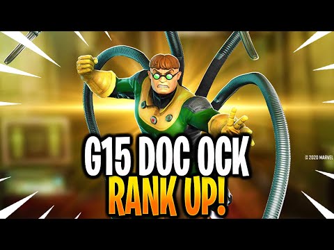 *NEW* G15 DOCTOR OCTOPUS RANK UP & GAMEPLAY! - MARVEL Strike Force - MSF