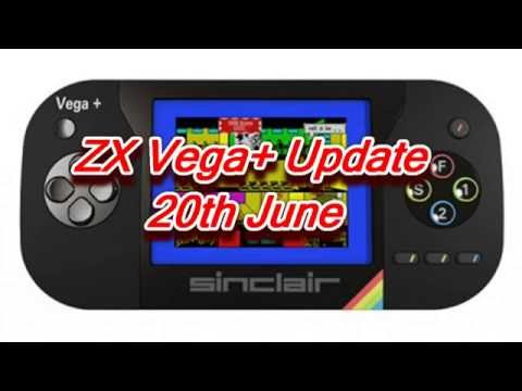 ZX Spectrum Vega+ News - 20th June 2016 (Scratched screen in video)