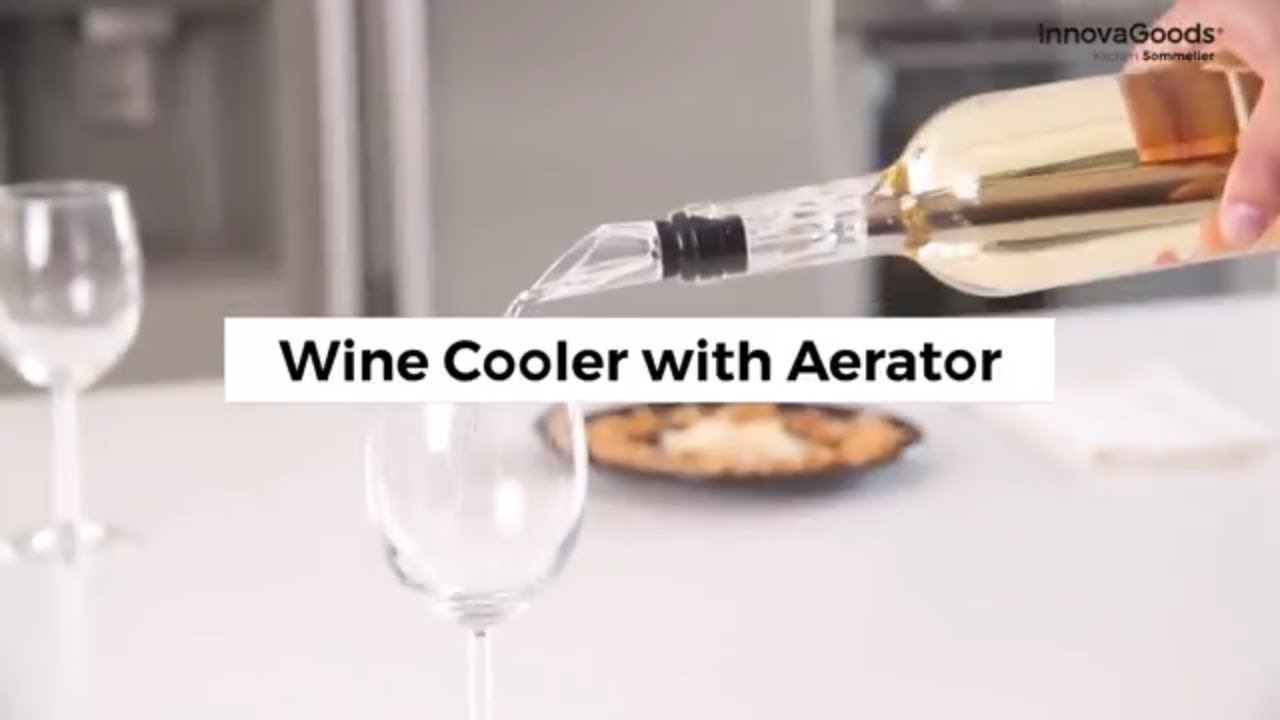 InnovaGoods Kitchen Sommelier vyno šaldiklis su aeratoriumi