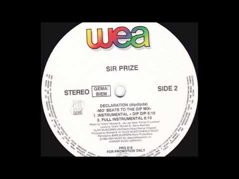Sir Prize - Declaration (Dipdipda) (Instrumental + Dip Dip) (B1)