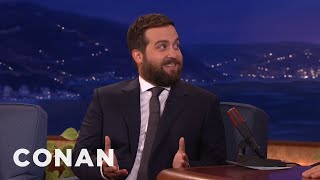 Brian Sacca Was Beat Up By Breasts In “The Wolf Of Wall Street” | CONAN on TBS video