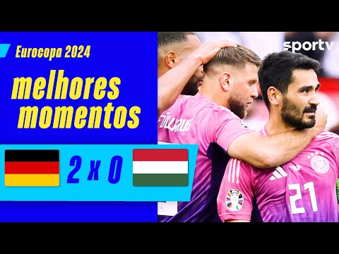 Gols e lances de Alemanha x Hungria