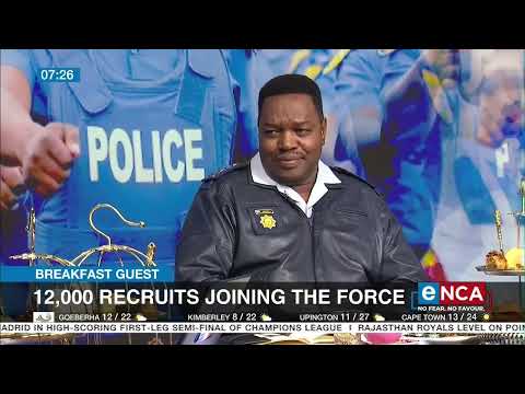 Breakfast guest Police commissioner Fannie Masemola [2 3]