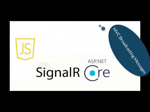 SignalR JS with Aspnetcore