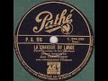 Jean Tranchant   " la chanson du large "  1934