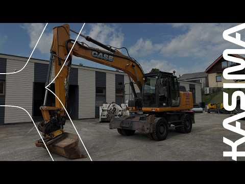 Case WX168, excavator