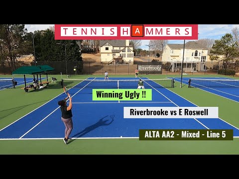 Winning Ugly!! | ALTA AA2 - Line 5| Riverbrooke vs East Roswell |