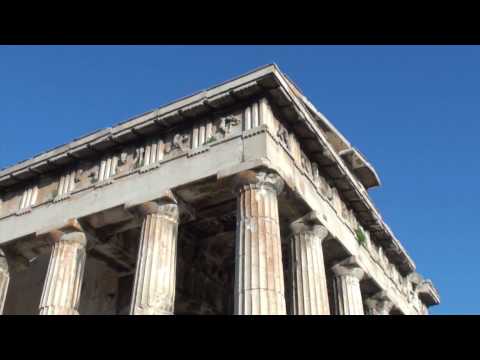 Hadrian's Library, Greek agora & Odeon o