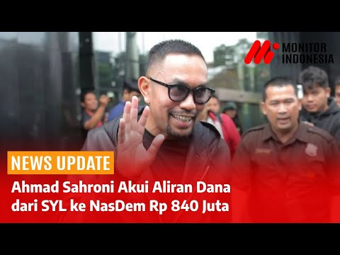 Aliran Dana TPPU SYL ke NasDem Nyaris Rp 1 Miliar