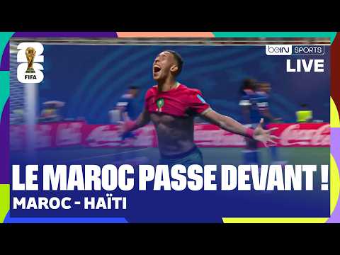 LIVE – Le MAROC prend enfin l'avantage face à Haïti !